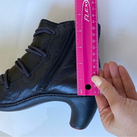 Camper Dark Brown Ankle Boots - Picture 8 of 10